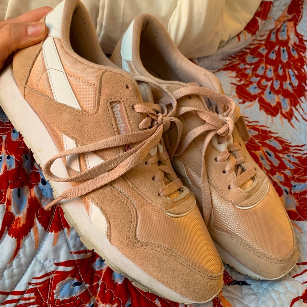 Millennial pink classic Reebok trainer